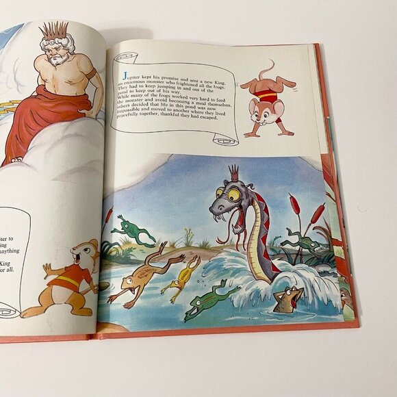 Vtg Aesops Fables Well Loved Tales Peter Haddock Book - Picture 15 of 16